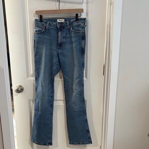 Wrangler Women's Flare Jeans in Light Blue